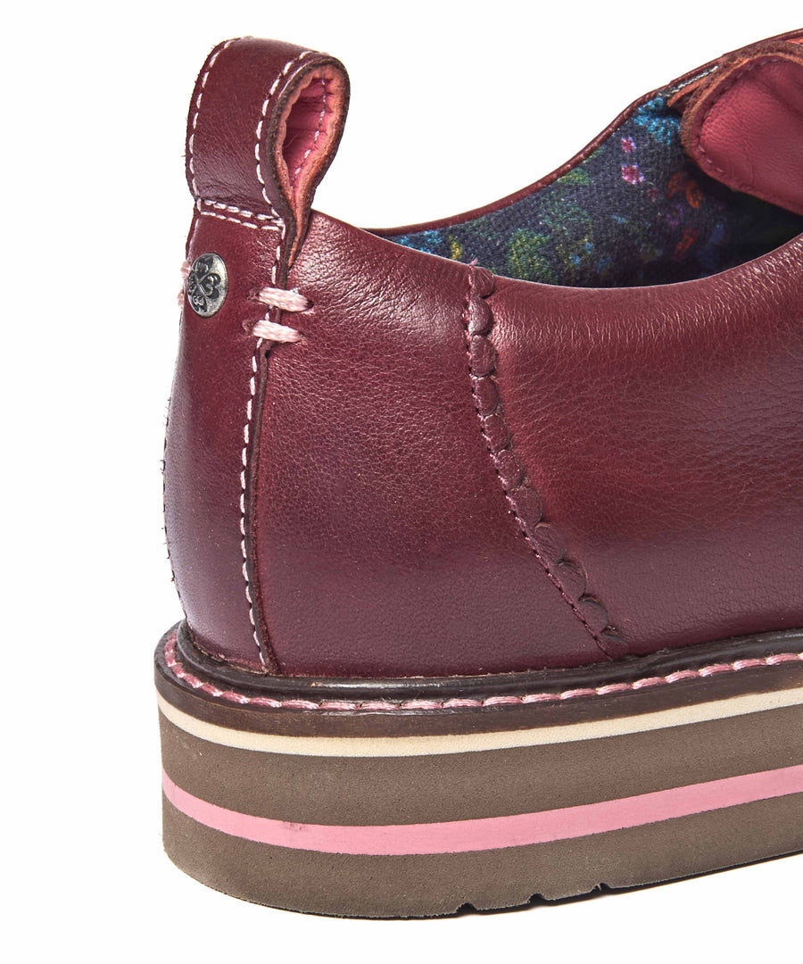 RAFFLESIA ZINFANDEL RED LEATHER