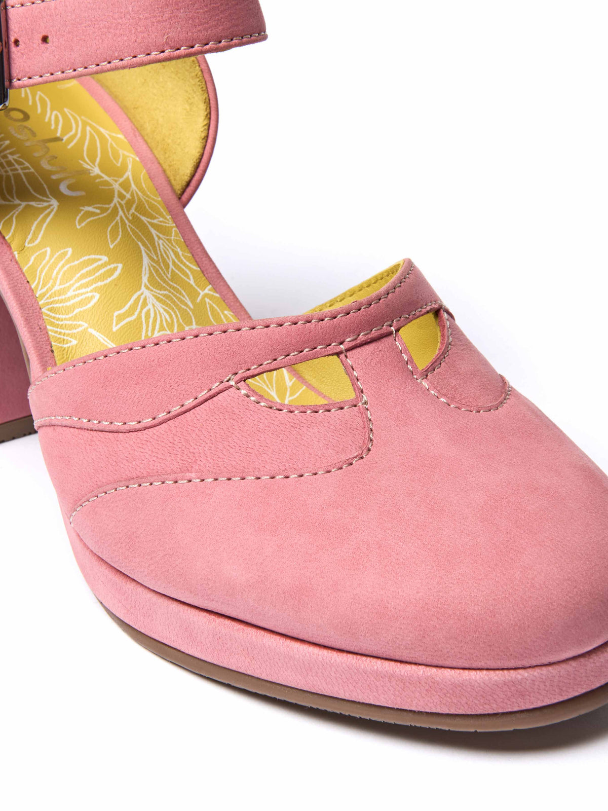 HAZUMI CORAL PINK NUBUCK