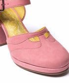 HAZUMI CORAL PINK NUBUCK