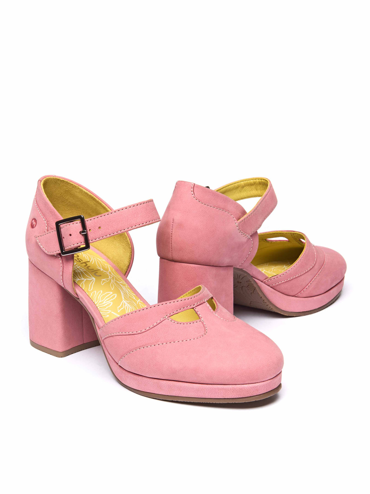 HAZUMI CORAL PINK NUBUCK