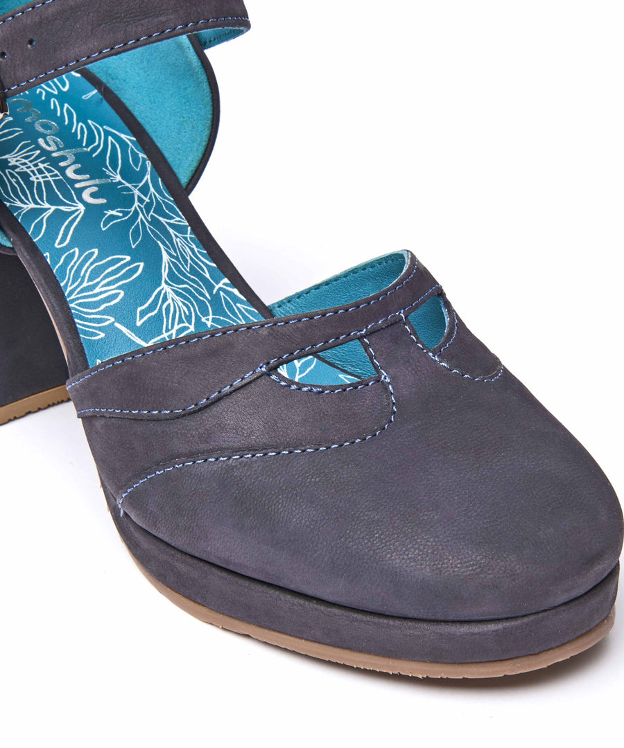 HAZUMI INDIGO NUBUCK