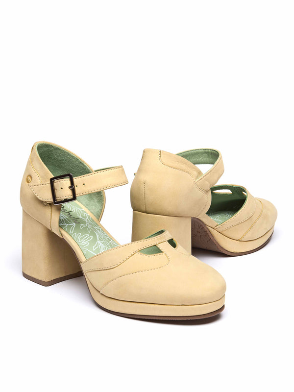 HAZUMI PRIMROSE YELLOW NUBUCK