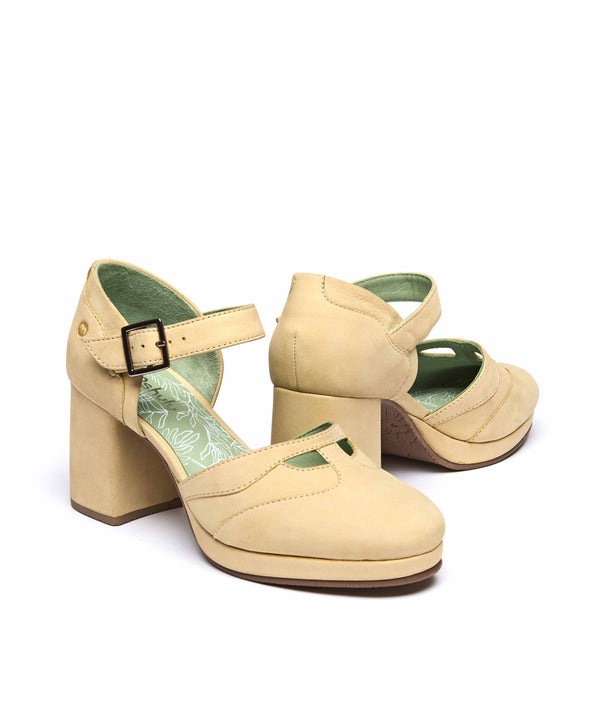 HAZUMI PRIMROSE YELLOW NUBUCK