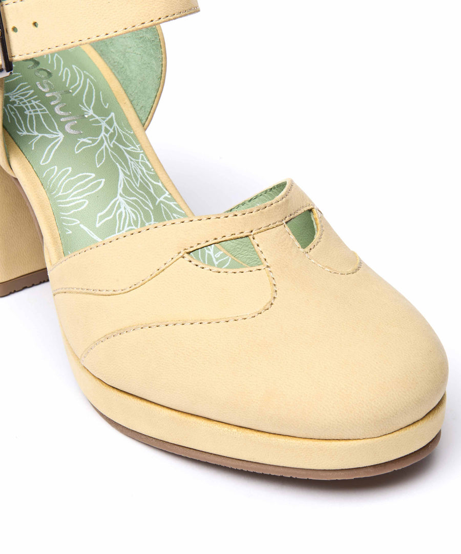 HAZUMI PRIMROSE YELLOW NUBUCK