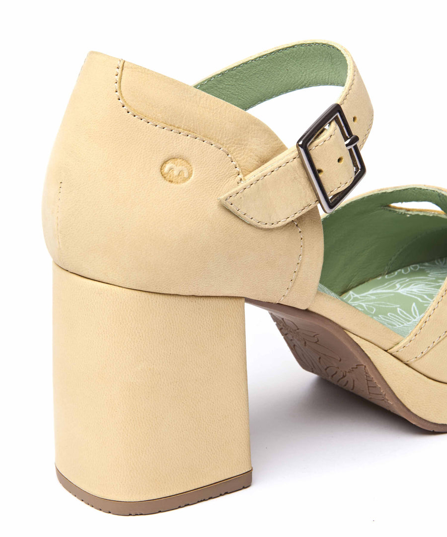 HAZUMI PRIMROSE YELLOW NUBUCK