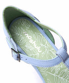 SAYURI CORNFLOWER BLUE NUBUCK