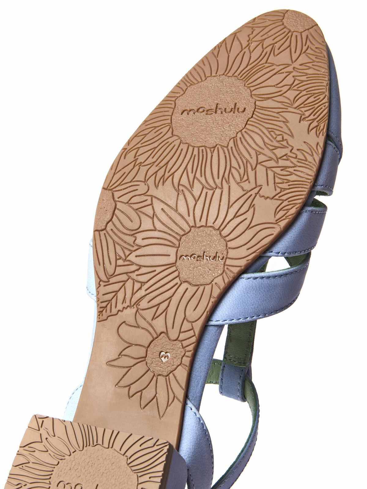 SAYURI CORNFLOWER BLUE NUBUCK