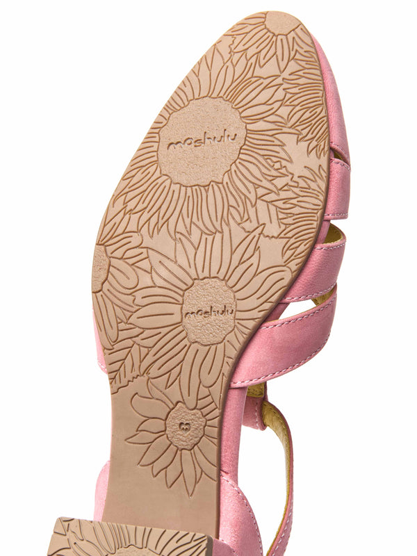 SAYURI CORAL PINK NUBUCK