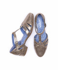 SAYURI SILVER METALLIC LEATHER