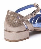 SAYURI SILVER METALLIC LEATHER