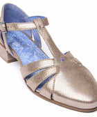 SAYURI SILVER METALLIC LEATHER