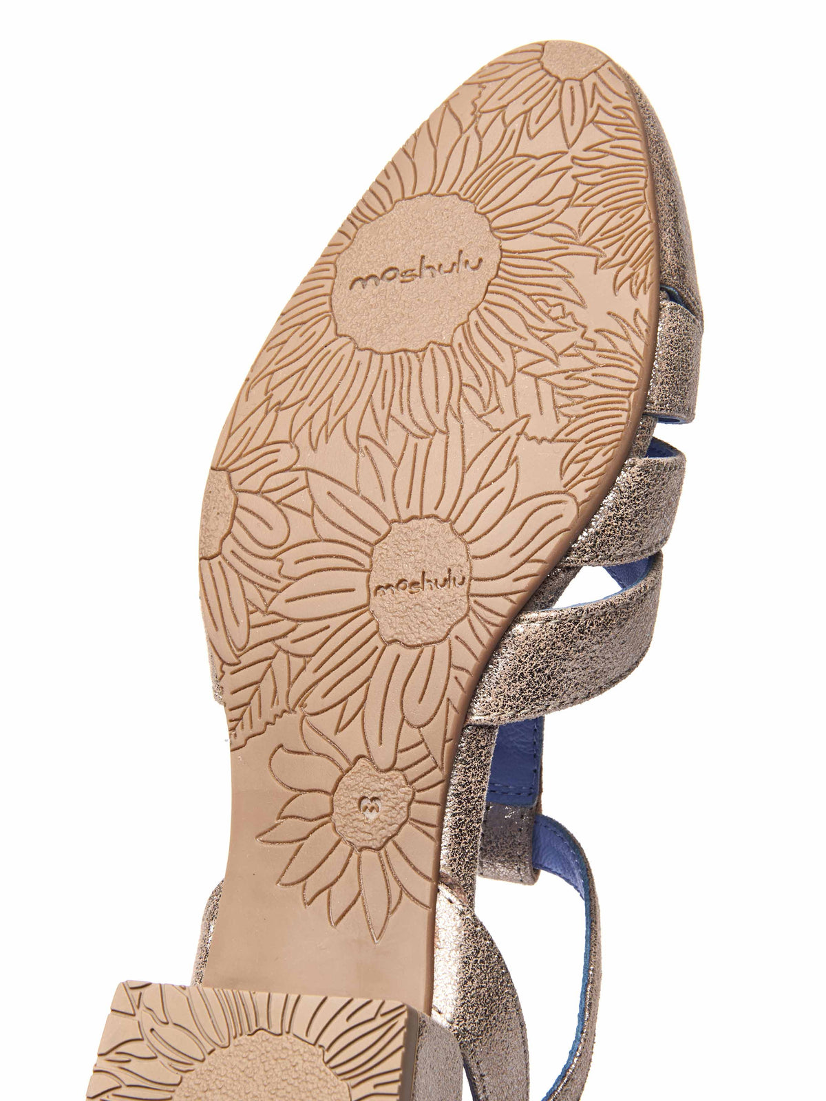 SAYURI SILVER METALLIC LEATHER