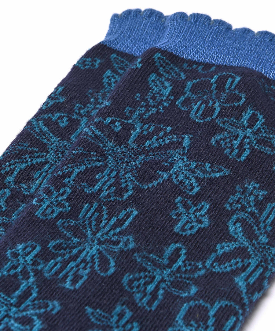 CHOUX 2 INDIGO FLORAL