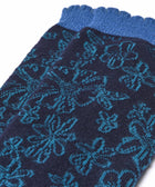 CHRISTMAS SOCK BOX FOR HER BAUBLE INDIGO FLORAL