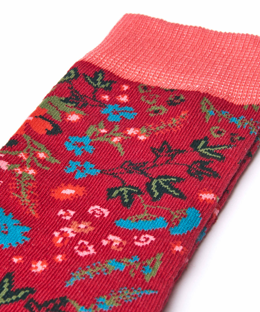 CONEY RED FLORAL