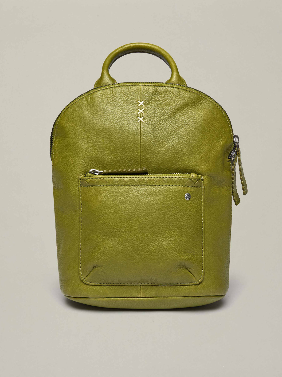 CARNEDD LICHEN GREEN LEATHER