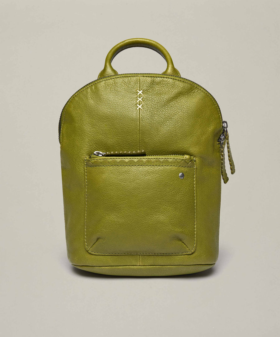 CARNEDD LICHEN GREEN LEATHER