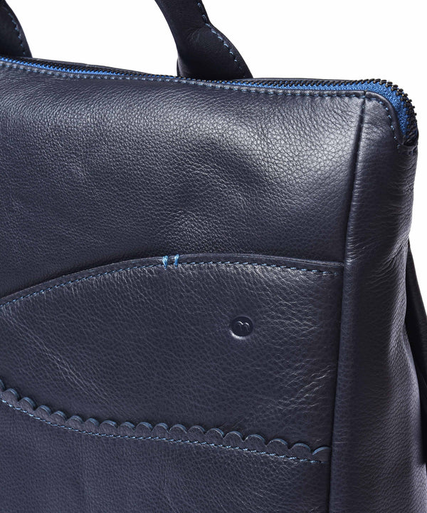 RAINIER INDIGO LEATHER