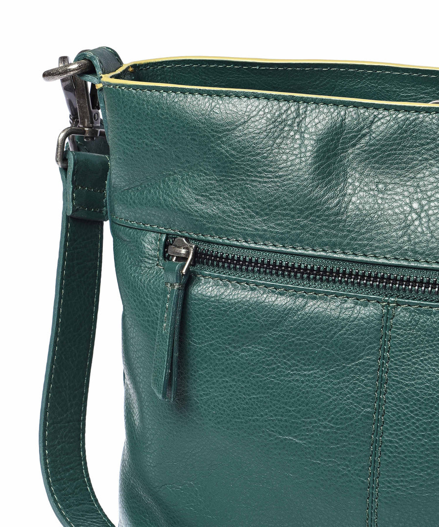 BELOWDA PINE GREEN LEATHER
