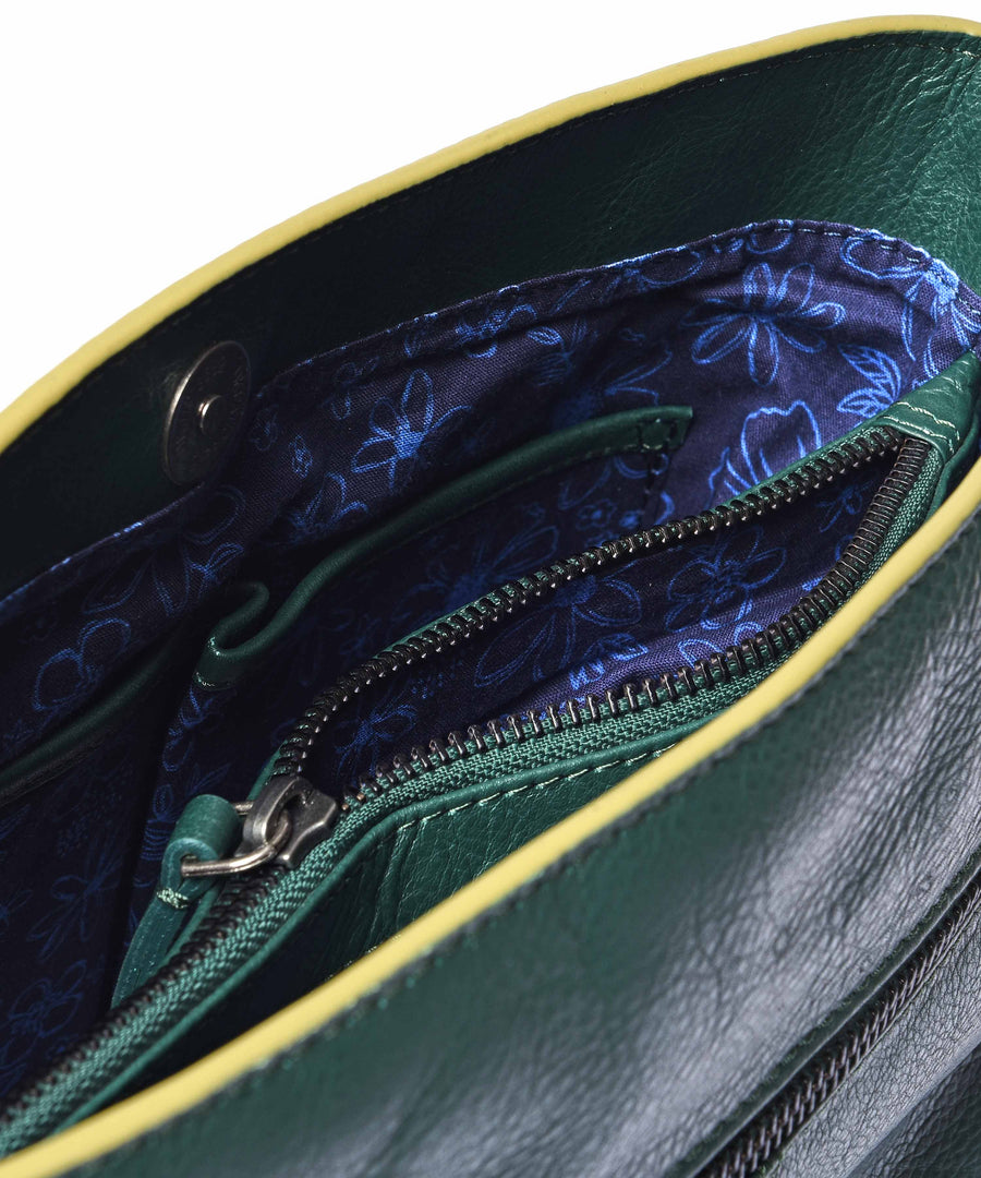 BELOWDA PINE GREEN LEATHER