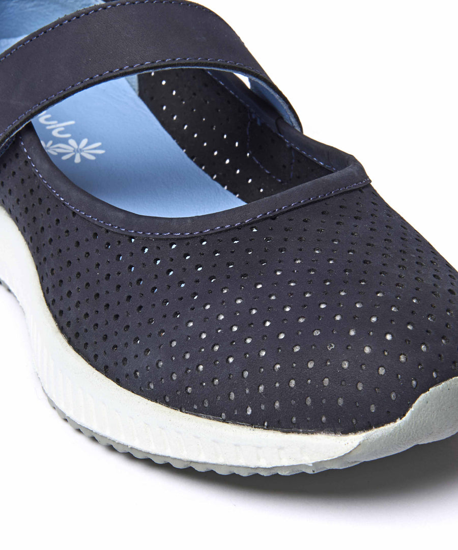 AMARA INDIGO NUBUCK