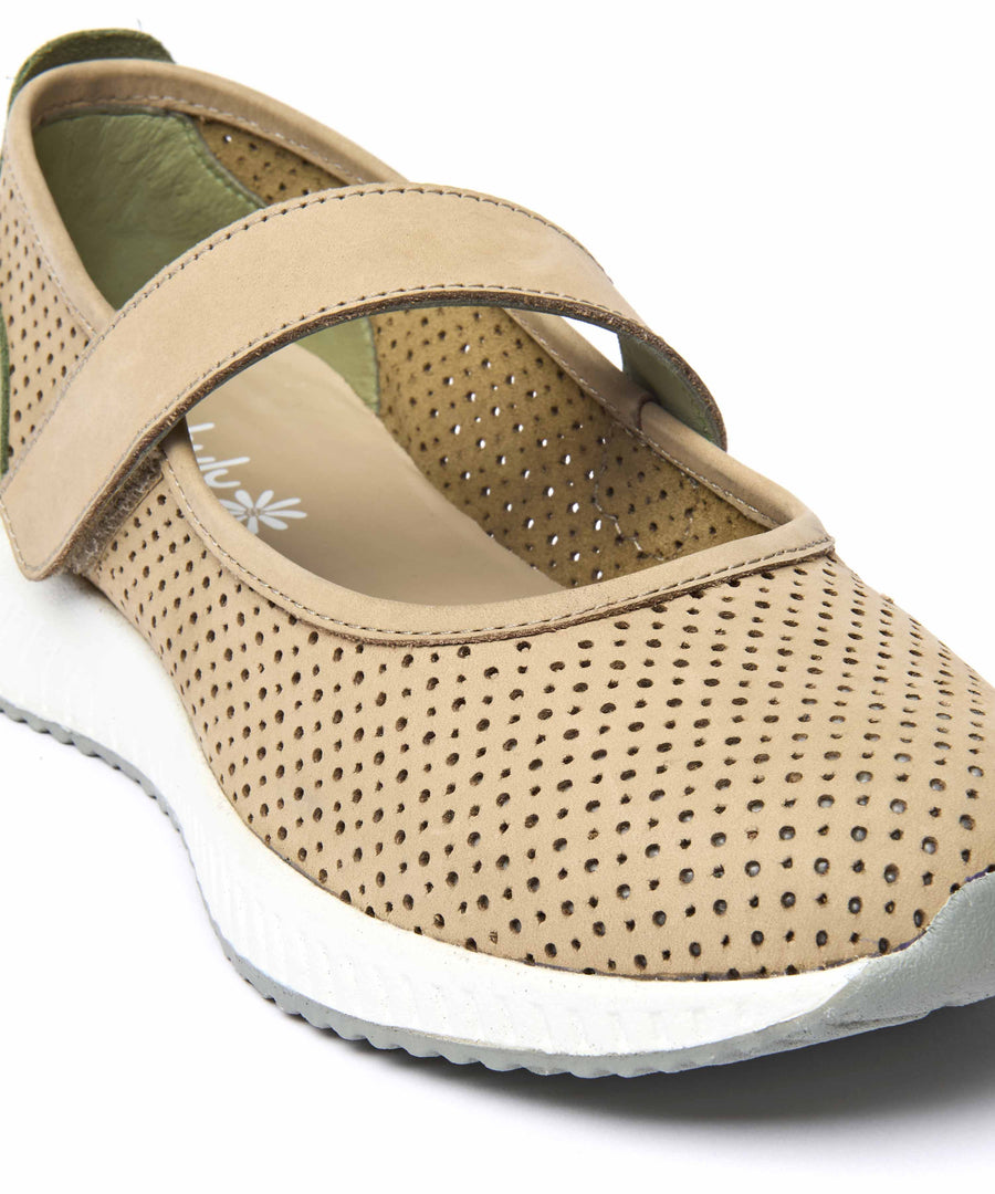 AMARA ECRU BEIGE NUBUCK