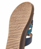 ZAHARA INDIGO MULTI LEATHER