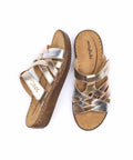 ZAHARA METALLIC MULTI LEATHER