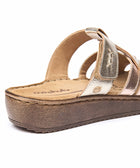 ZAHARA METALLIC MULTI LEATHER
