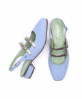 HARUKA CORNFLOWER BLUE NUBUCK
