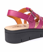 TULSA FUCHSIA PINK LEATHER