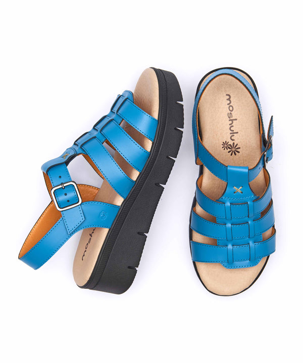 TULSA MARINE TEAL LEATHER