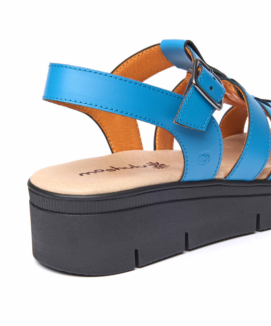 TULSA MARINE TEAL LEATHER