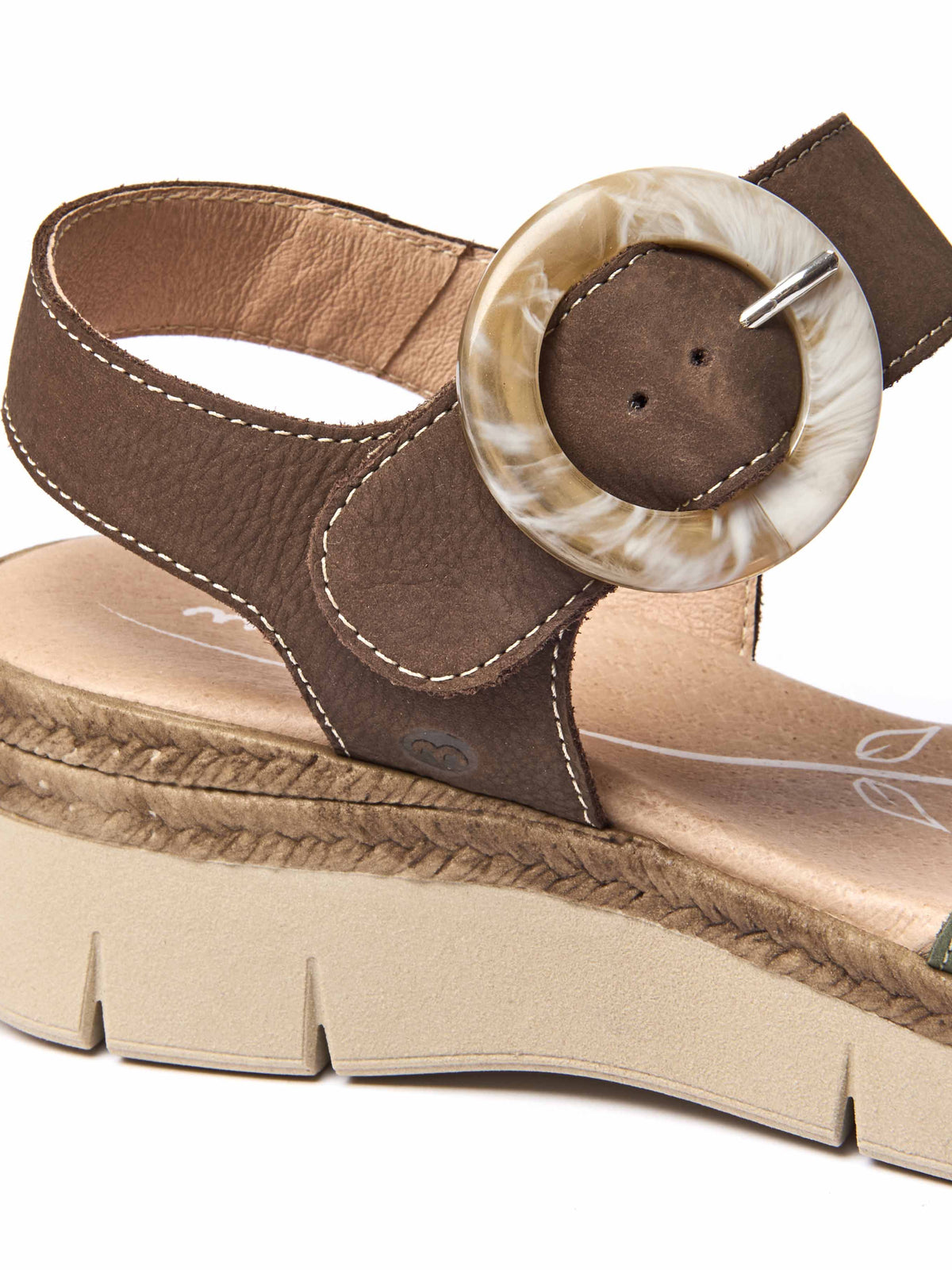 PENHALE BROWN/DARK SAGE NUBUCK