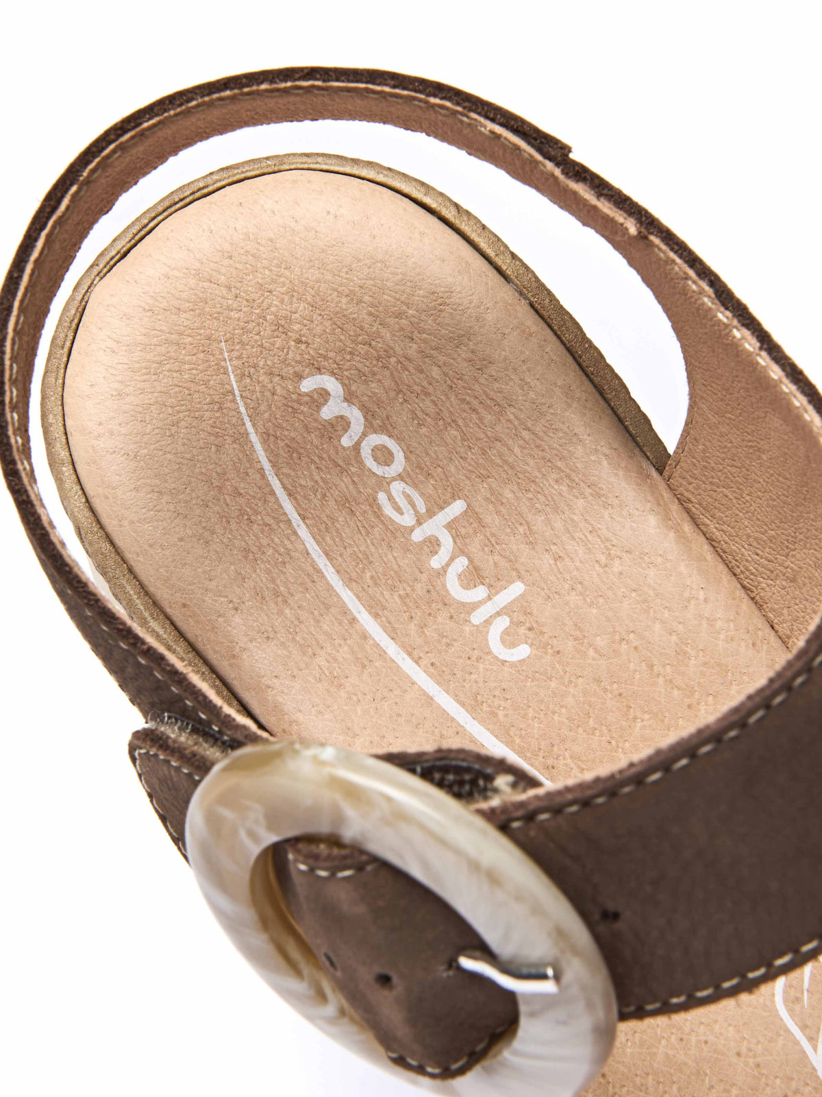 PENHALE BROWN/DARK SAGE NUBUCK