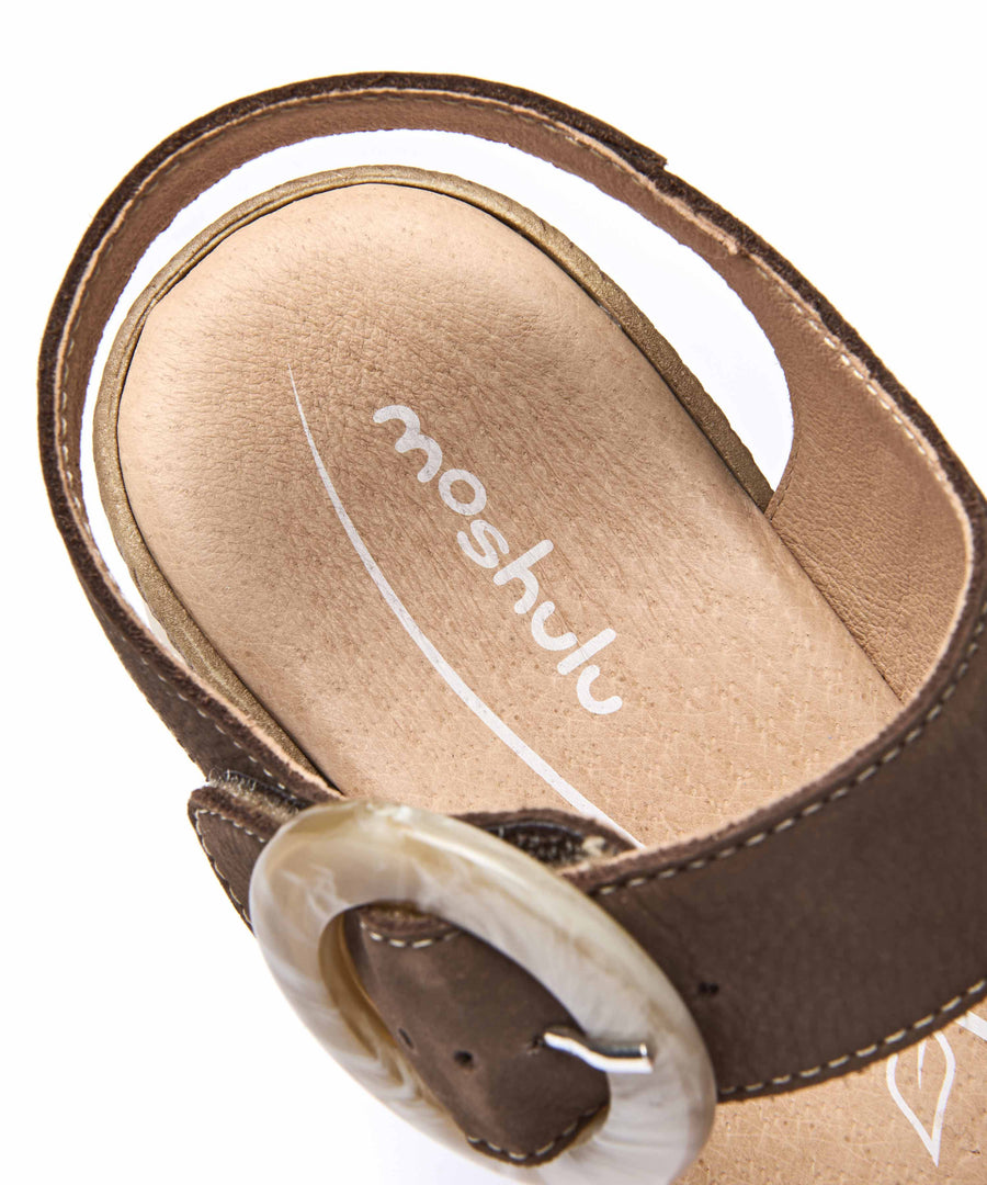 PENHALE BROWN/DARK SAGE NUBUCK