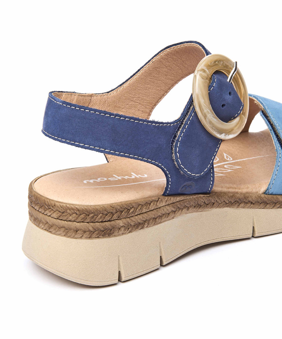 PENHALE INDIGO/DENIM NUBUCK