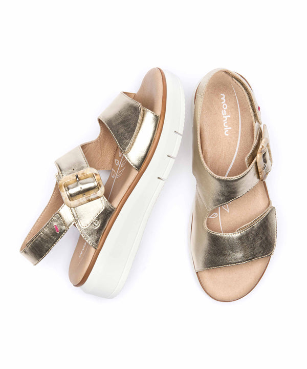 PERRAN GILT METALLIC LEATHER