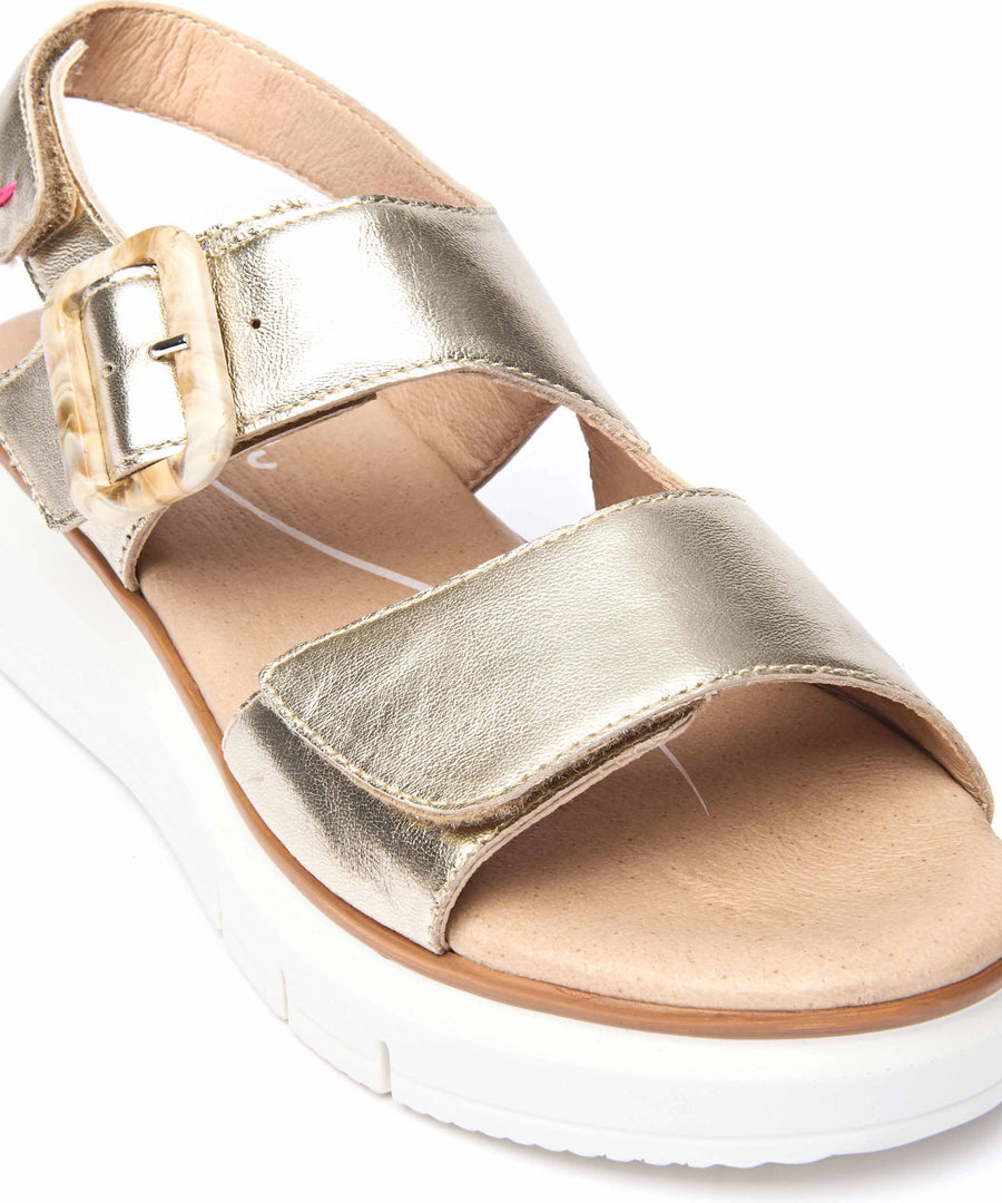 PERRAN GILT METALLIC LEATHER