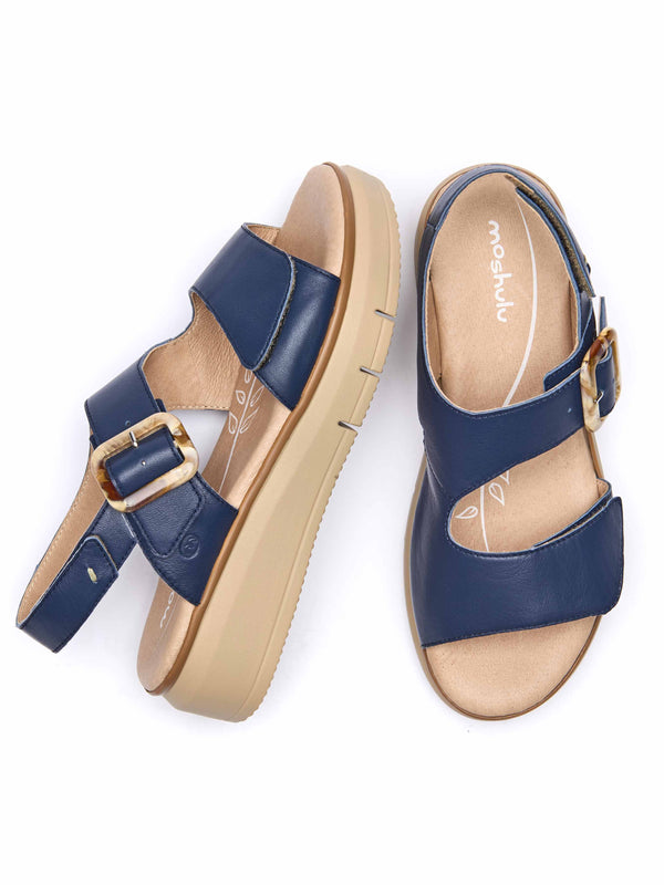 PERRAN INDIGO LEATHER