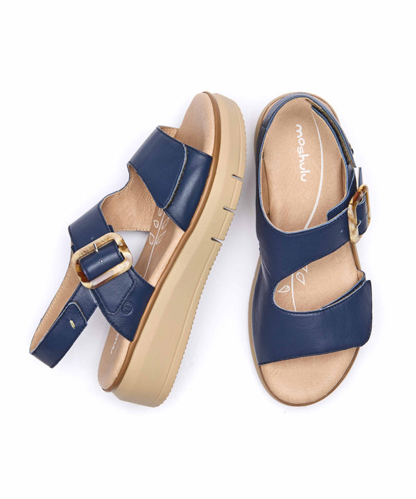 PERRAN INDIGO LEATHER