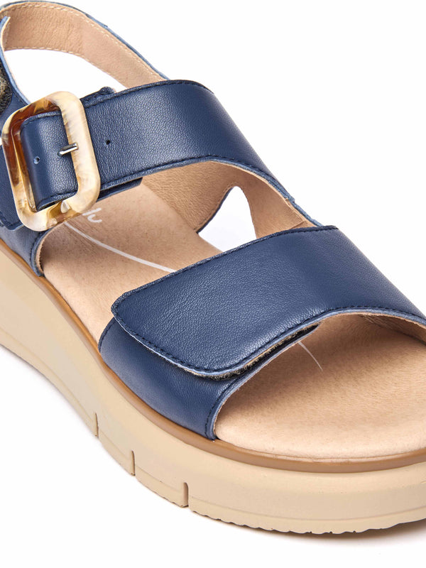 PERRAN INDIGO LEATHER