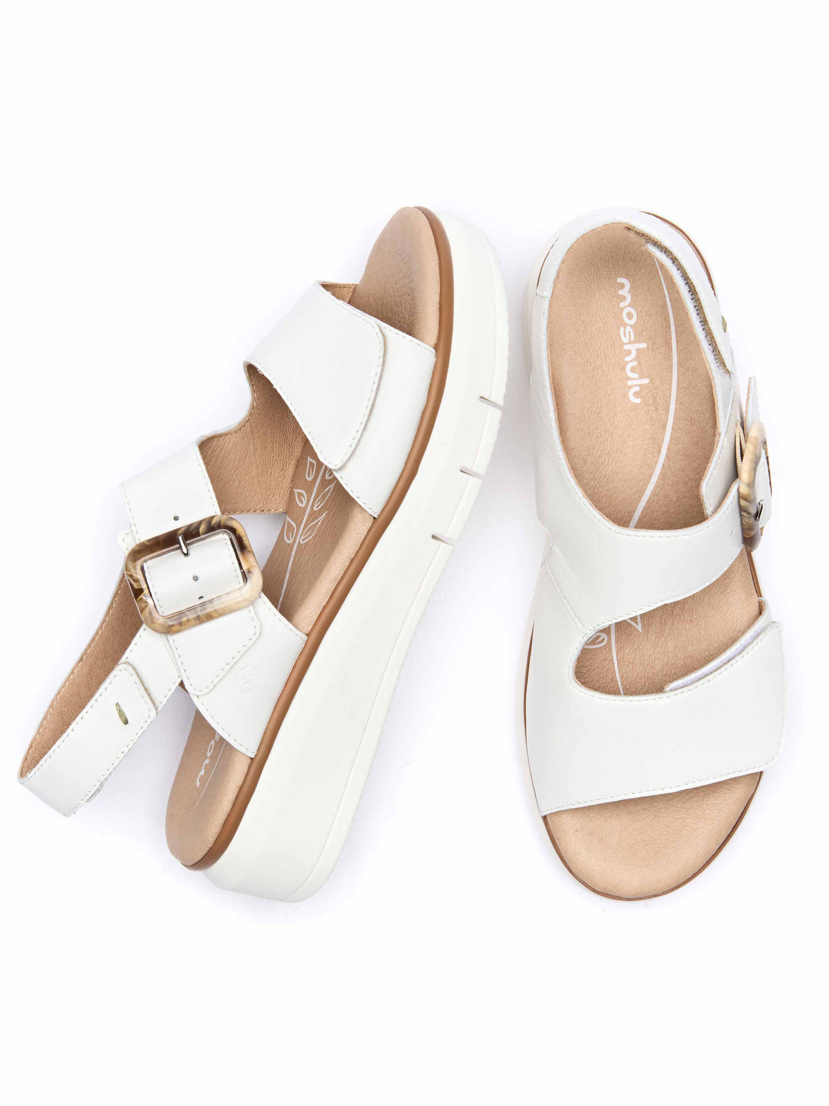 PERRAN WHITE LEATHER