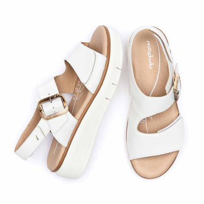 PERRAN WHITE LEATHER