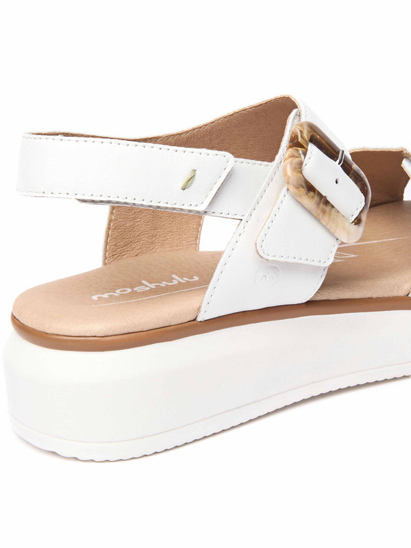 PERRAN WHITE LEATHER