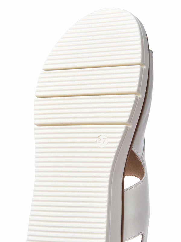 PERRAN WHITE LEATHER