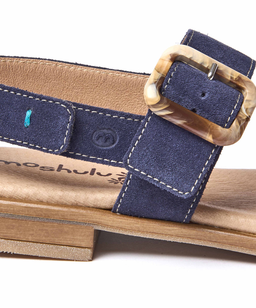 HEDDON INDIGO/TAN SUEDE