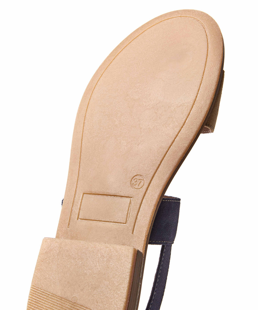 HEDDON INDIGO/TAN SUEDE
