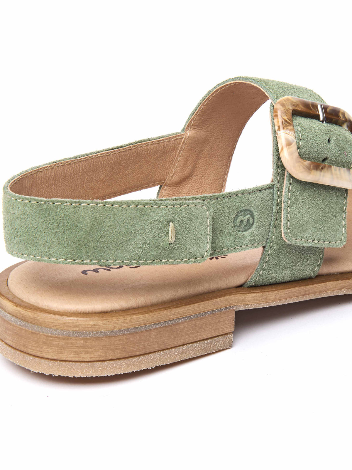 HEDDON DARK SAGE/SAND SUEDE