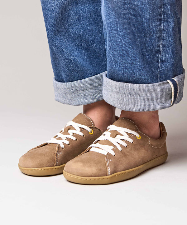 POLZEATH PECAN NUBUCK